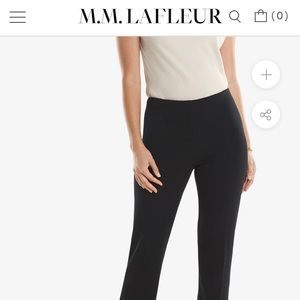 M.M. LaFleur The Clooney Pant - Tropical Wool size 8 NWT worn once to try on